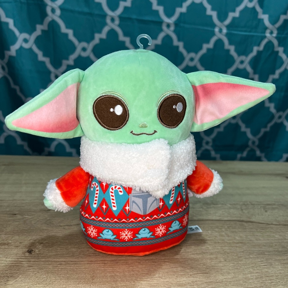 Grogu The Mandalorian Holiday Plush
